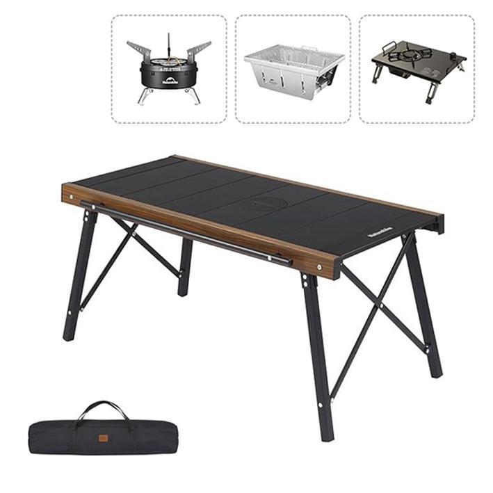 Modular Camping Table Foldable Ultralight, Portable Aluminum Camp Table