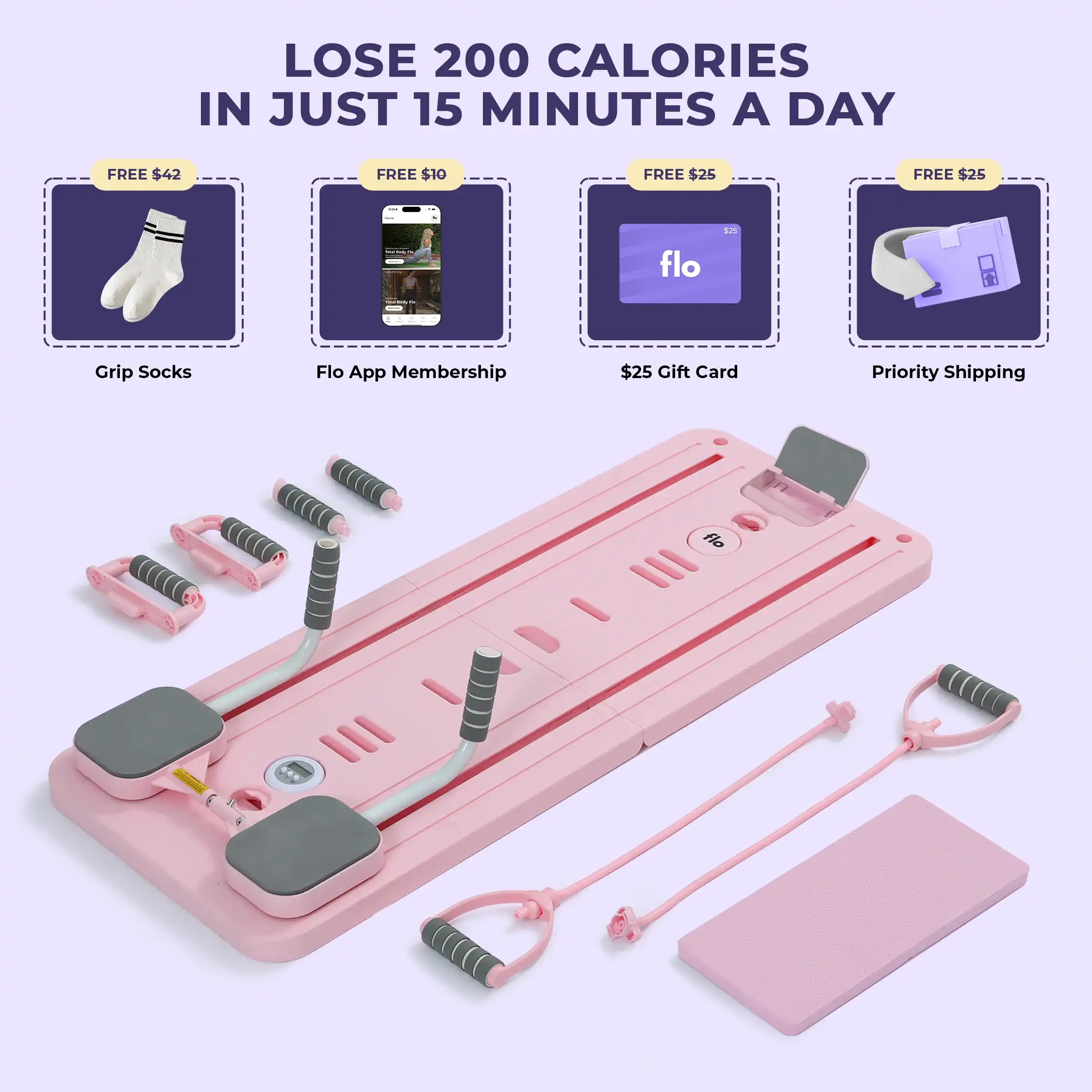 Portable Pilates Reformer