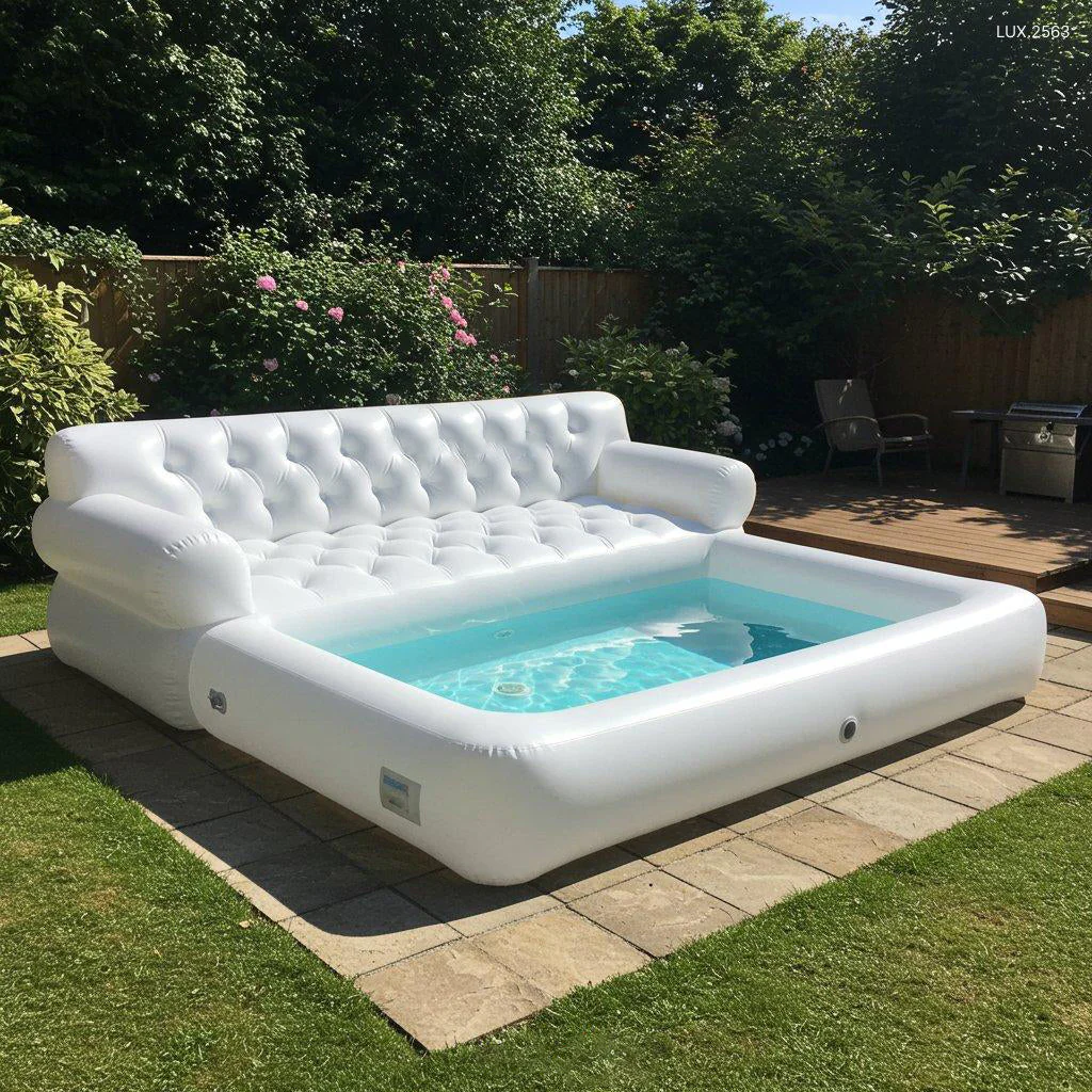 ☀Summer Must have-Inflatable Sofa Pool💦