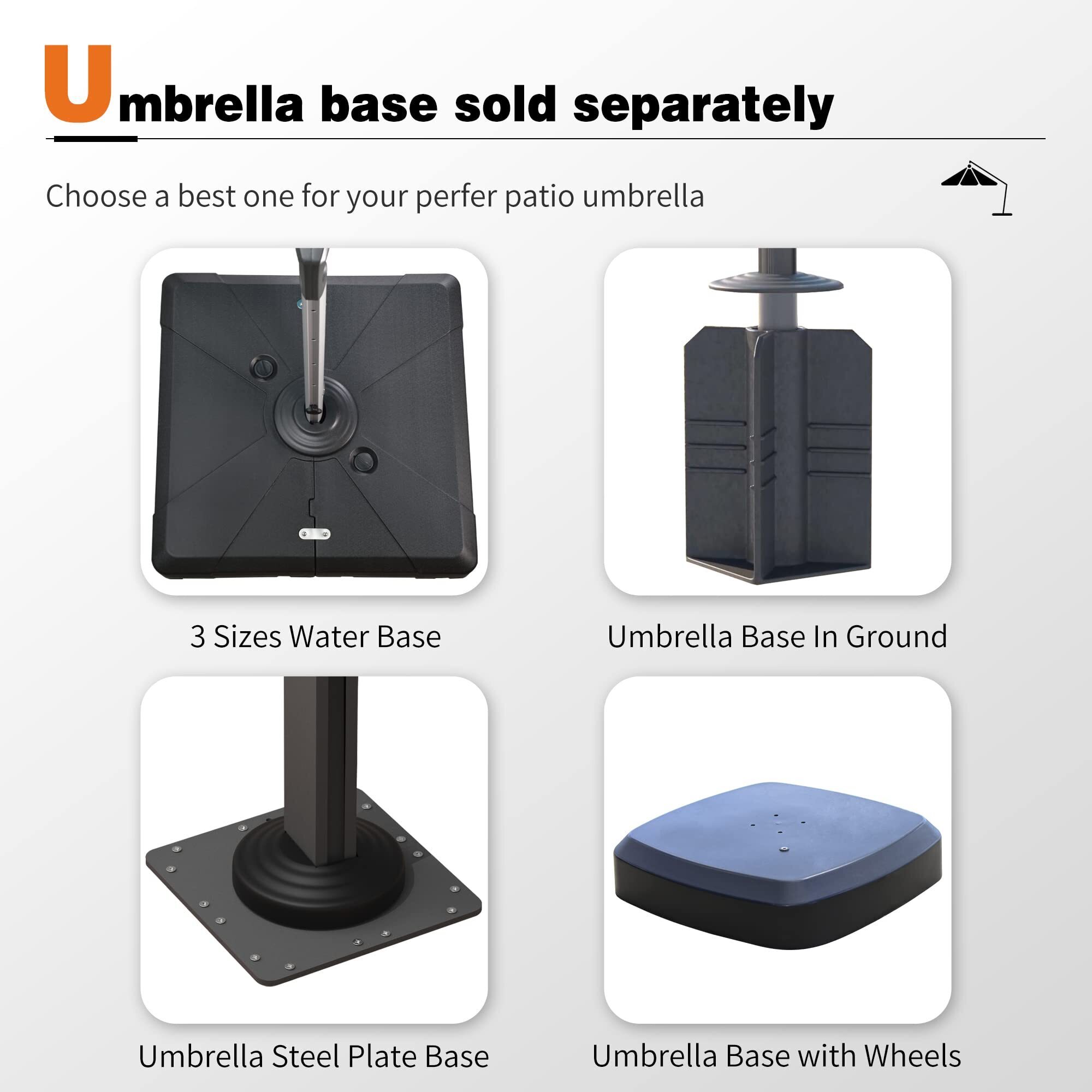 ⚡Clearance Sale $32.99⚡Solar Powered LED Patio Umbrella💥 GET FREE SHIPPING💥