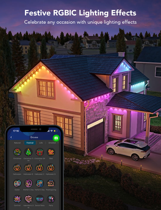 🔥ON SALE AT 50%OFF -- Permanent Outdoor Lights
