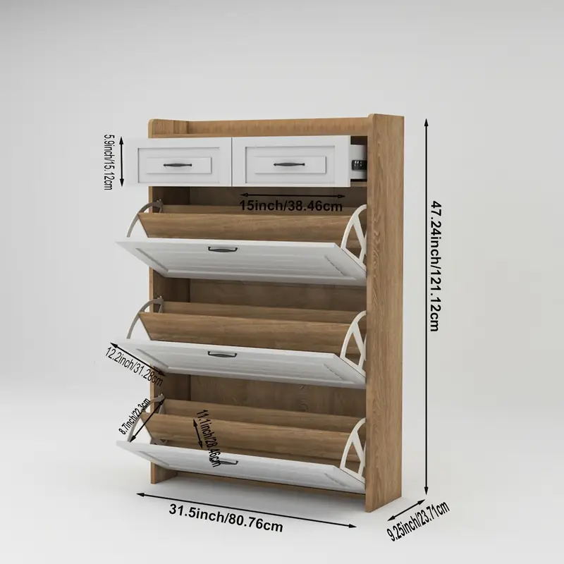 ✨Space-Saving Shoe Storage – Stylish Entrance Organizer