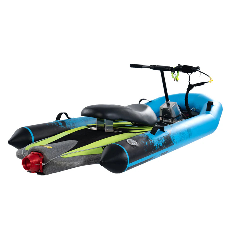 Electric inflatable boat