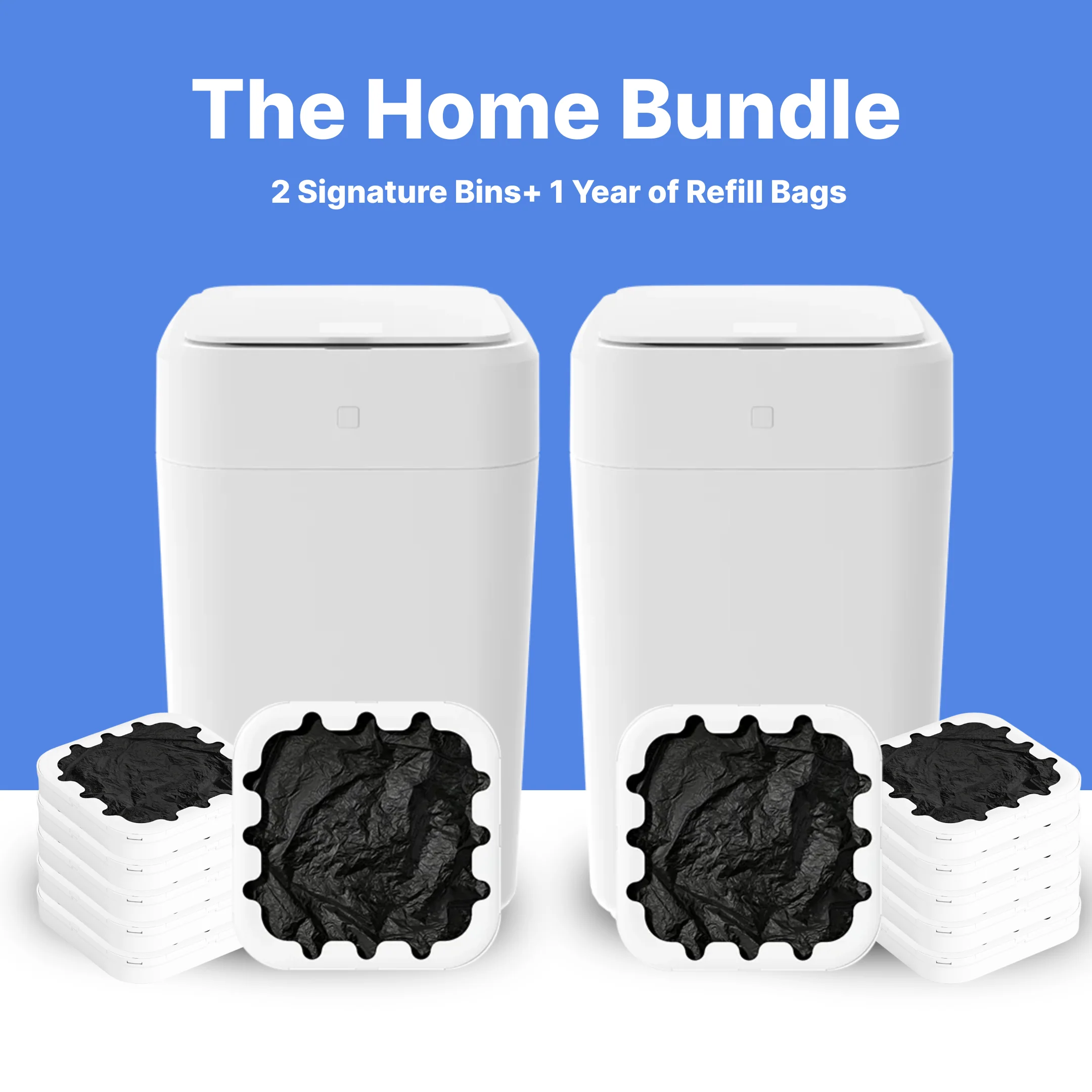 17L – Touchless, Self-Sealing Smart Trash Can