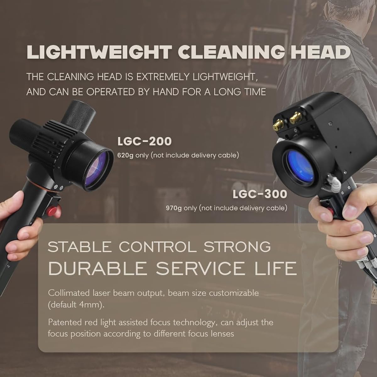 Handheld HD Laser Derusting Instrument