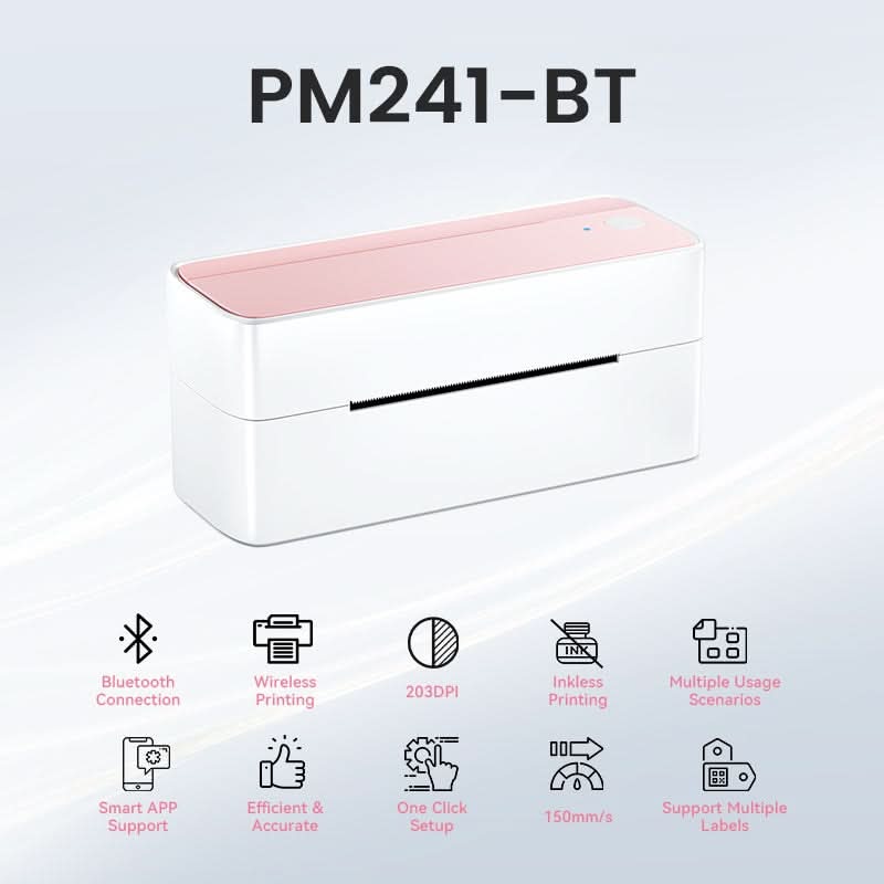 PM241-BT Bluetooth Shipping Label Printer