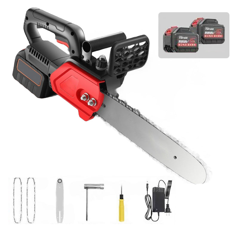 🔥Cordless high-power lithium battery chainsaw - 🎁Limited-time gift tool kit!
