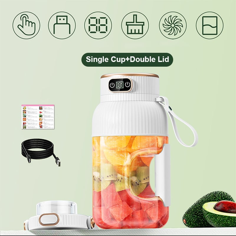 🔥LAST DAY 49% OFF 🎁Multifunctional Portable Juicer Cup With Digital Display