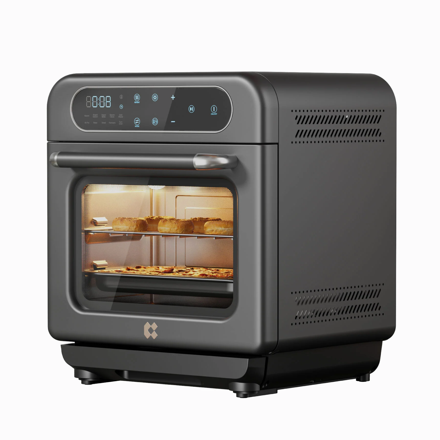 Nosh Oven | 8-in-1 Steam Oven with Air Fryer | Ashy Cloud