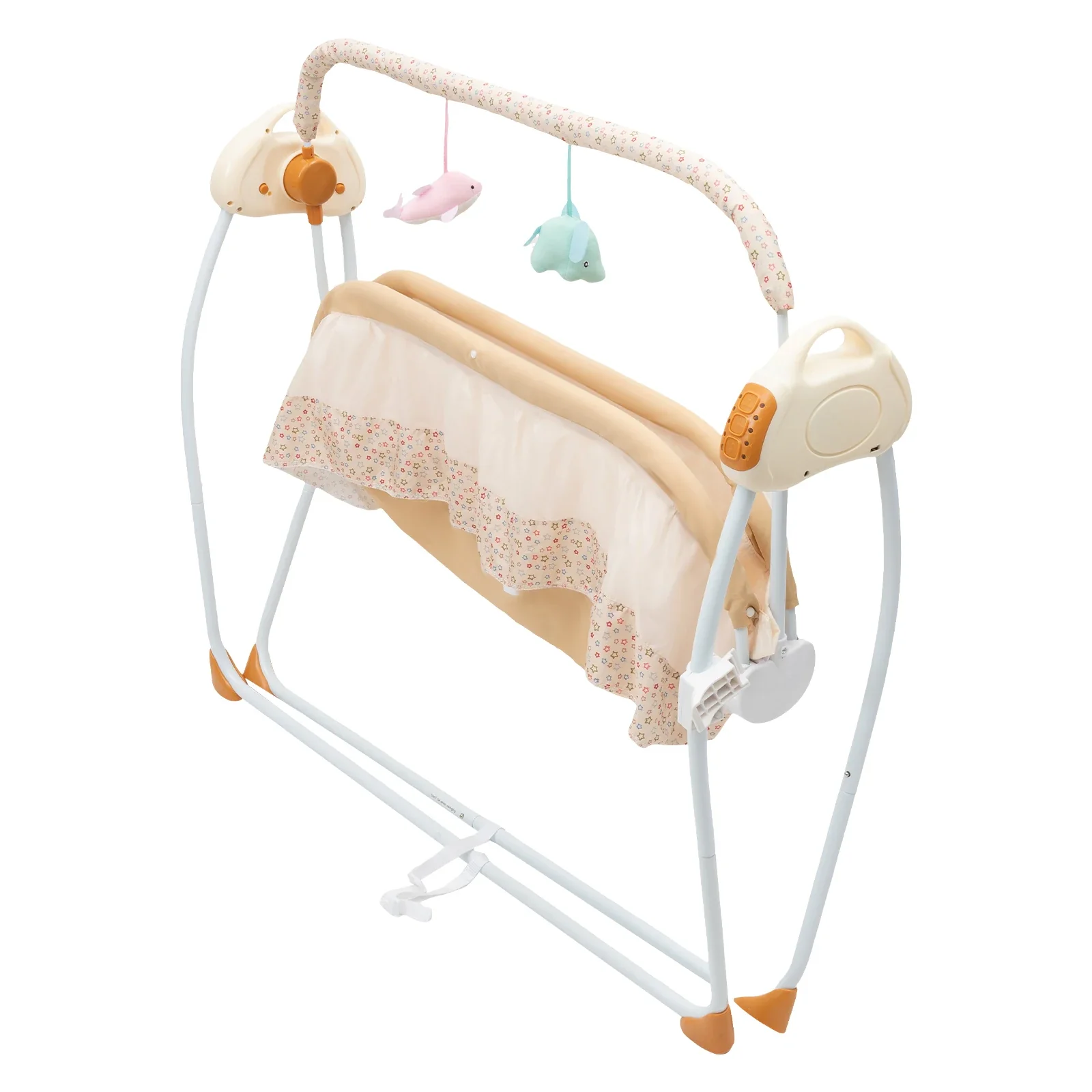 🍼Foldable Electric Baby Cradle with Music & Motion