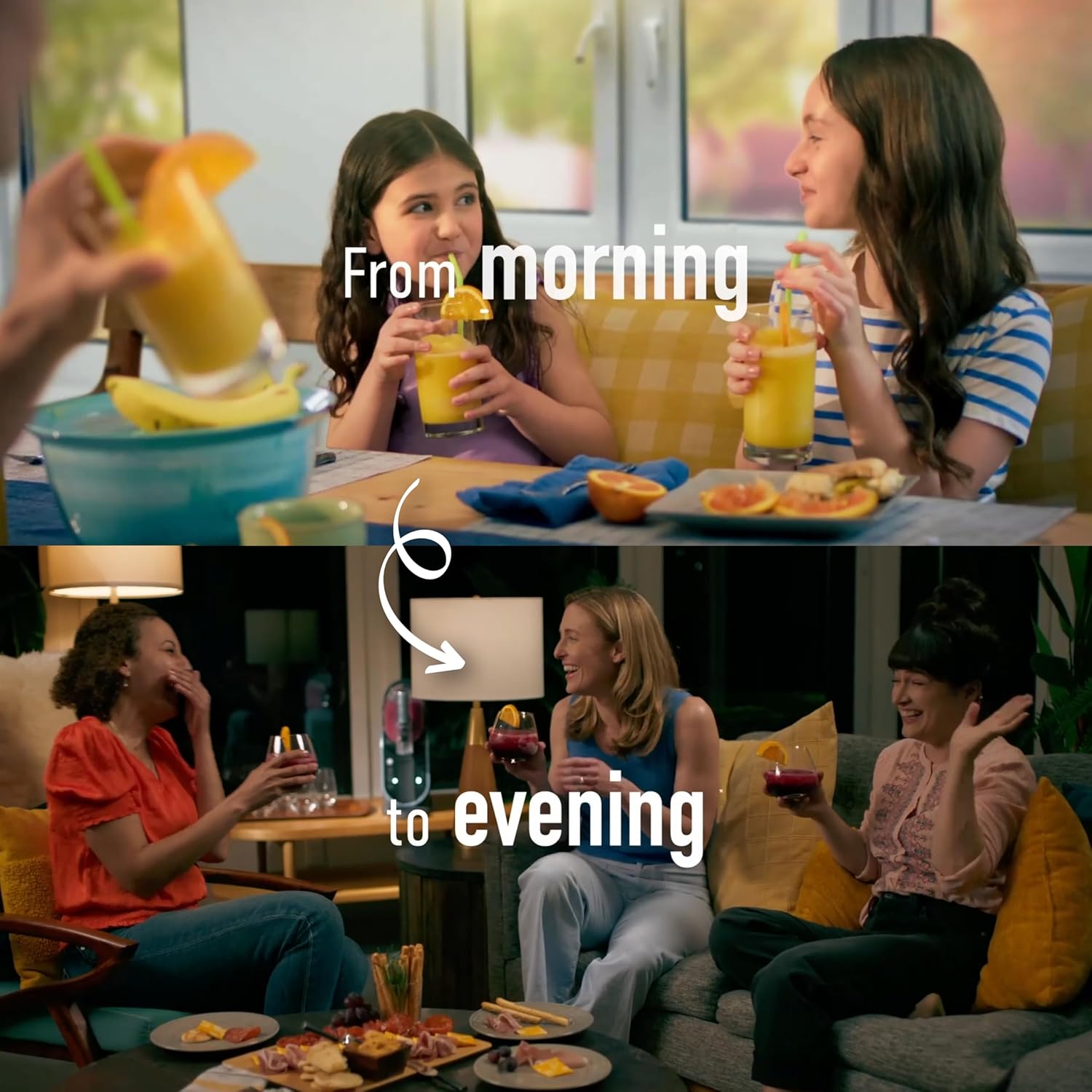 Professional Frozen Drink Maker with RapidChill Technology, 88 oz. Frozen Drink & Slushie Machine, 5 Preset Programs, Frozen Margaritas, Frappés, and More, Orange Mango, FS301OR