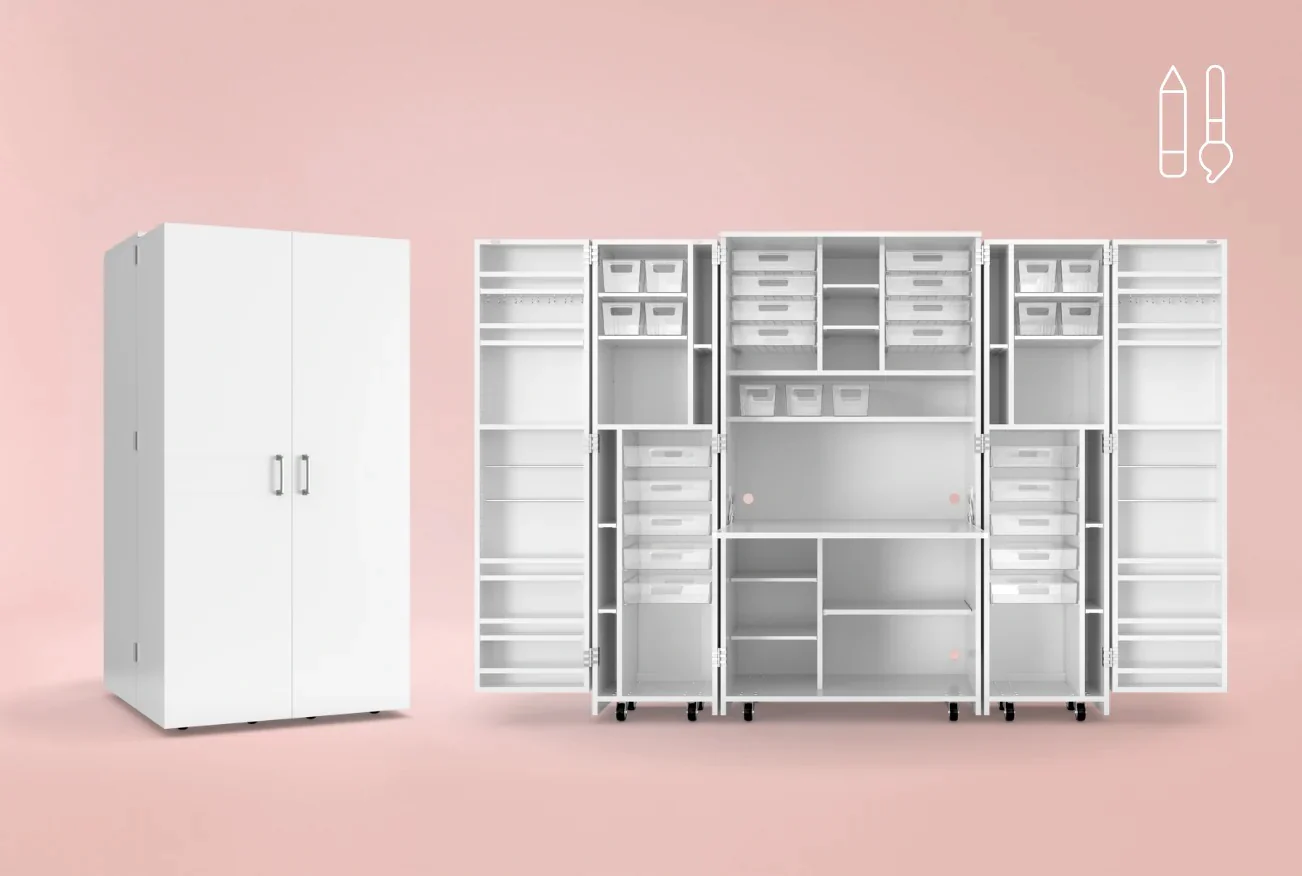 🔥Warehouse Clearance✨Craft Storage & Organization Furniture🏠